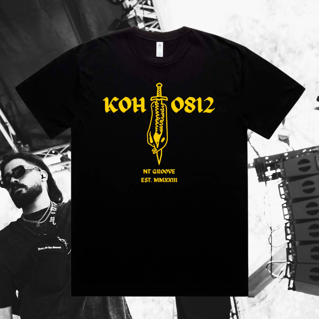 0812 Groove Croc Tee