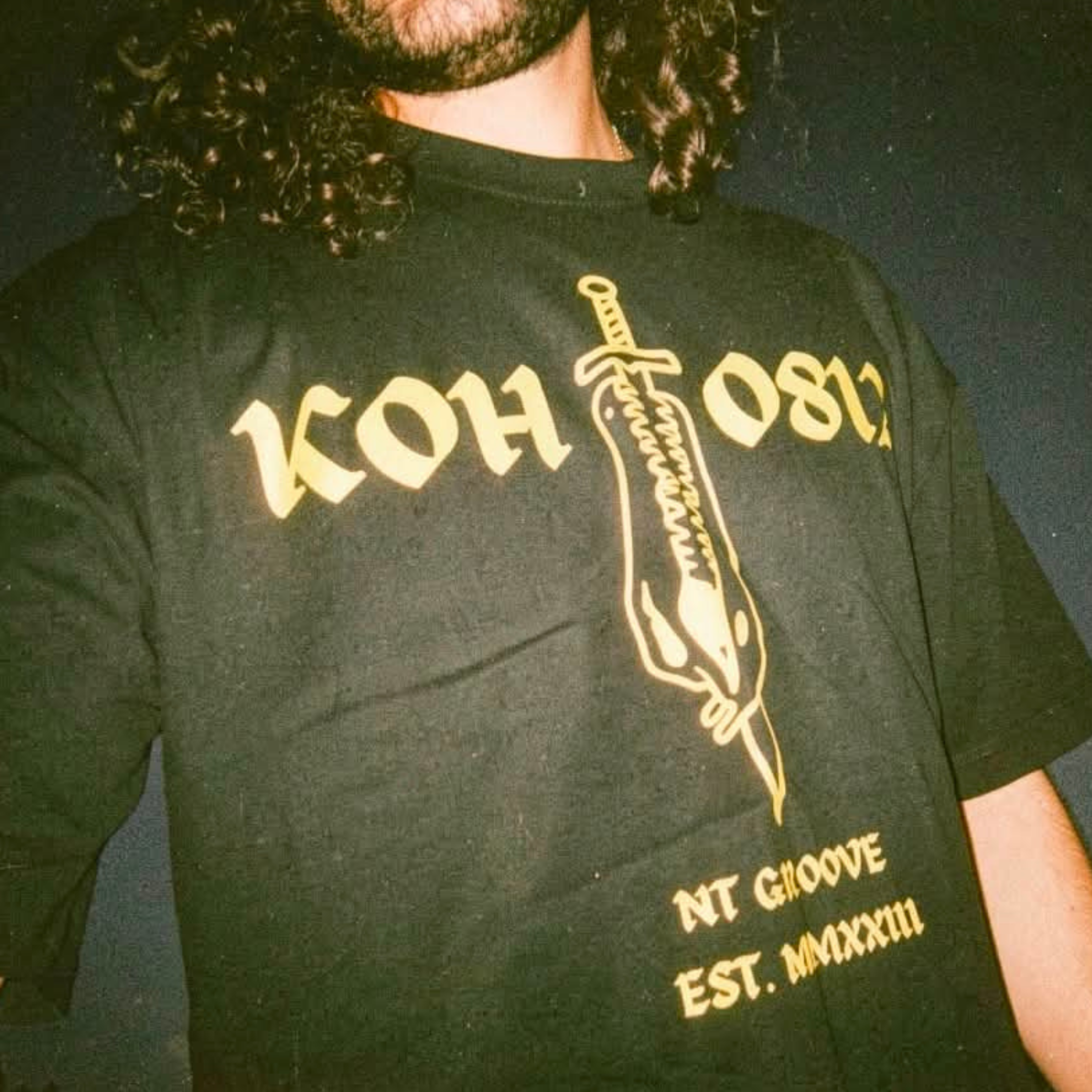 0812 Groove Croc Tee